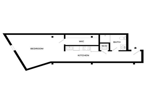 Limitless Floor Plan | 508 Sq. Ft. at Mayton Transfer Lofts, Virginia